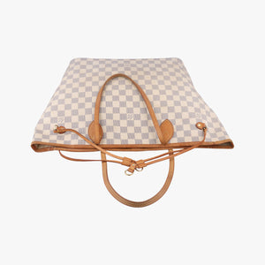 Vintage Louis Vuitton Neverfull MM Azur Damier Canvas N51107 shoulderbag | stylenewstar