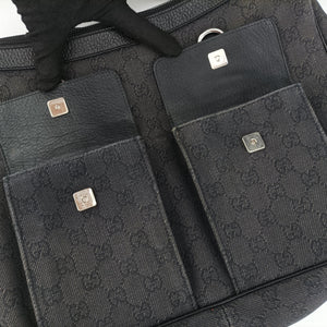 Secondhand Gucci Abbey Hobo Black canvas 293581 shoulderbag | stylenewstar
