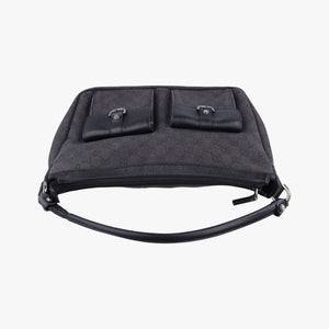 Secondhand Gucci Abbey Hobo Black canvas 293581 shoulderbag | stylenewstar