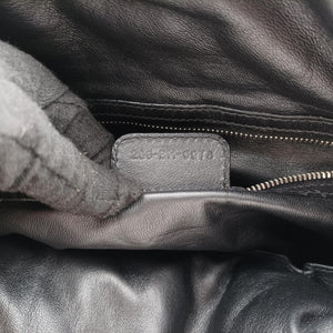 Pre-owned Christian Dior Cannage Dior Soft Shopping Black lambskin shoulderbag | stylenewstar