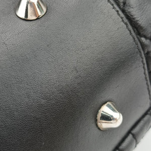 Pre-owned Christian Dior Cannage Dior Soft Shopping Black lambskin shoulderbag | stylenewstar
