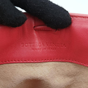 Secondhand Bottega Veneta Intrecciato Pink lambskin handbag | stylenewstar
