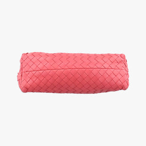 Secondhand Bottega Veneta Intrecciato Pink lambskin handbag | stylenewstar