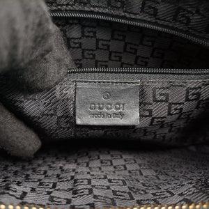 Vintage Gucci Jackie Vintage Black Leather×Canvas 001.41 shoulderbag | stylenewstar
