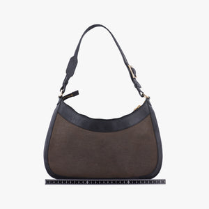 Vintage Gucci Jackie Vintage Black Leather×Canvas 001.41 shoulderbag | stylenewstar