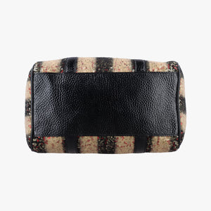 Pre-owned Fendi フォーエバー バウレット Multicolor スパンコール刺繍 ウールファブリック × パテント 8BL068 handbag | stylenewstar