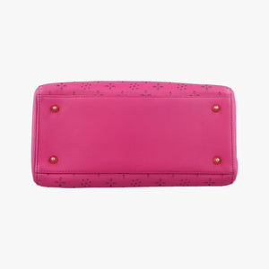 Secondhand Christian Dior Lady Dior Rose leather shoulderbag | stylenewstar