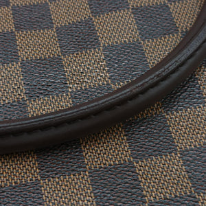 Pre-owned Louis Vuitton SALEYA MM EBENE Damier Canvas N51182 handbag | stylenewstar
