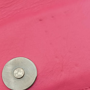 Pre-owned Christian Louboutin Sweet Charity Scarabe Spike Pink Leather shoulderbag | stylenewstar