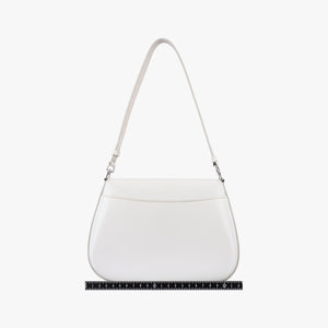 Pre-owned Prada Cleo Flap White Leather shoulderbag | stylenewstar