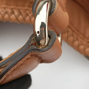 Pre-owned Gucci Marrakech Large Hobo Beige leather 257029 shoulderbag | stylenewstar