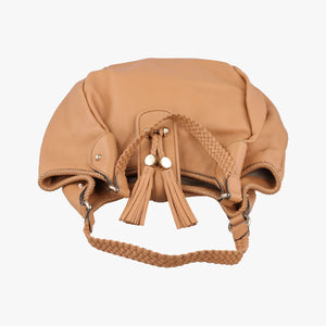 Pre-owned Gucci Marrakech Large Hobo Beige leather 257029 shoulderbag | stylenewstar