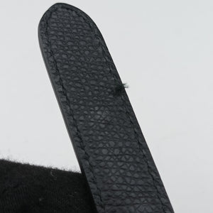 Secondhand Christian Dior saddle Black leather bum bag/waist bag | stylenewstar