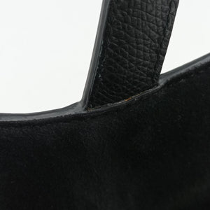 Secondhand Christian Dior saddle Black leather bum bag/waist bag | stylenewstar