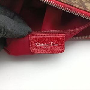 Pre-owned Christian Dior Rasta Trotter Messenger beige×Multicolour PVC coated canvas x leather shoulderbag | stylenewstar