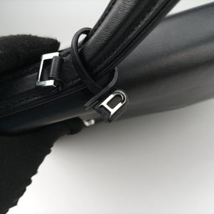 Secondhand Delvaux Tampete Black Leather shoulderbag | stylenewstar