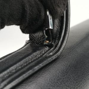 Secondhand Delvaux Tampete Black Leather shoulderbag | stylenewstar