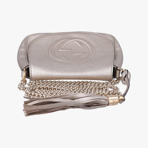 Secondhand Gucci Soho Golden Leather 323190 shoulderbag | stylenewstar