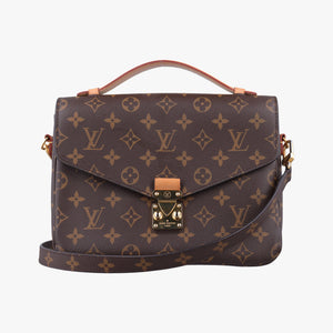 Pre-owned Louis Vuitton Pochette Metis MM Brown Monogram Canvas M44875 shoulderbag | stylenewstar