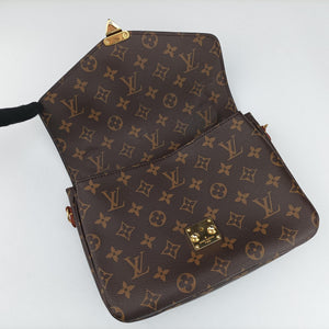 Pre-owned Louis Vuitton Pochette Metis MM Brown Monogram Canvas M44875 shoulderbag | stylenewstar