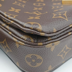 Pre-owned Louis Vuitton Pochette Metis MM Brown Monogram Canvas M44875 shoulderbag | stylenewstar