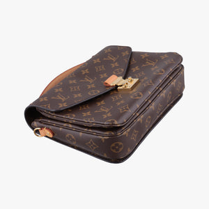 Pre-owned Louis Vuitton Pochette Metis MM Brown Monogram Canvas M44875 shoulderbag | stylenewstar