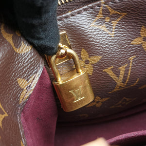 Pre-owned Louis Vuitton MONTAIGNE MM Brown Monogram Canvas M41056 shoulderbag | stylenewstar