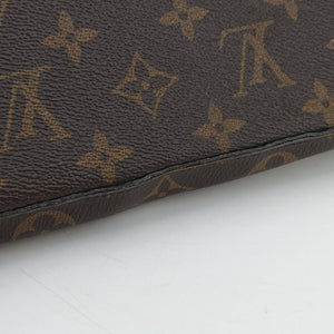 Pre-owned Louis Vuitton Pochette Felicie Brown Monogram Canvas M61276 shoulderbag | stylenewstar