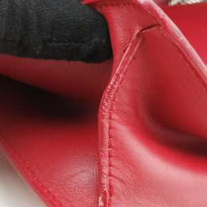 Pre-owned Yves Saint Laurent Small Betty Flap Red Leather 314516 shoulderbag | stylenewstar