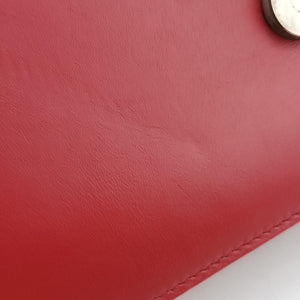 Pre-owned Yves Saint Laurent Small Betty Flap Red Leather 314516 shoulderbag | stylenewstar