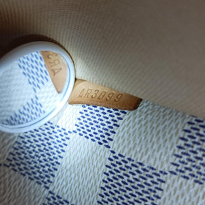 Pre-owned Louis Vuitton TOTALLY MM Azur Damier Canvas N51262 shoulderbag | stylenewstar