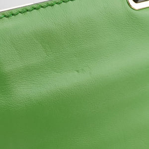 Pre-owned Valentino Rockstud Red×Green×Pink Leather shoulderbag | stylenewstar