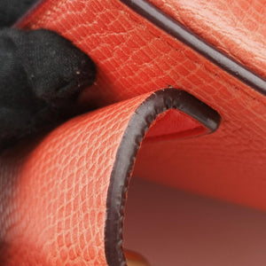 Vintage Chloe DREW Red×orange Leather shoulderbag | stylenewstar