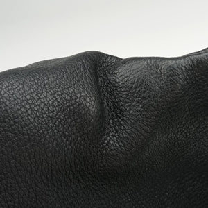 Pre-owned Gucci Print Black Leather 530412 bum bag/waist bag | stylenewstar