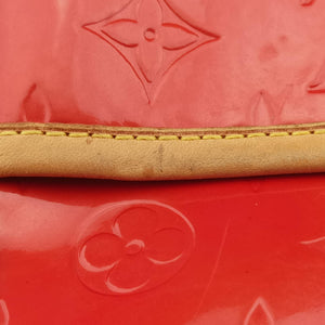 Pre-owned Louis Vuitton Sutton Red Vernis M91080 handbag | stylenewstar