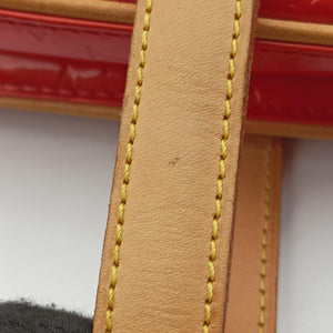 Pre-owned Louis Vuitton Sutton Red Vernis M91080 handbag | stylenewstar