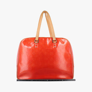 Pre-owned Louis Vuitton Sutton Red Vernis M91080 handbag | stylenewstar