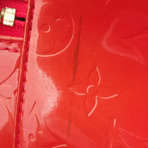 Pre-owned Louis Vuitton Sutton Red Vernis M91080 handbag | stylenewstar