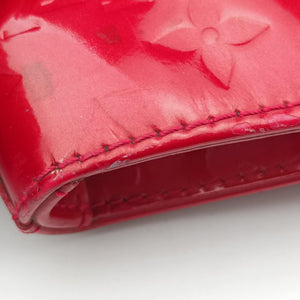 Pre-owned Louis Vuitton Rosewood FRAMBOISE Vernis M91989 handbag | stylenewstar