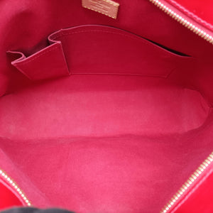 Pre-owned Louis Vuitton Rosewood FRAMBOISE Vernis M91989 handbag | stylenewstar
