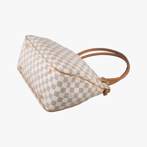 Pre-owned Louis Vuitton Figheri PM Azur Damier Canvas N41176 shoulderbag | stylenewstar