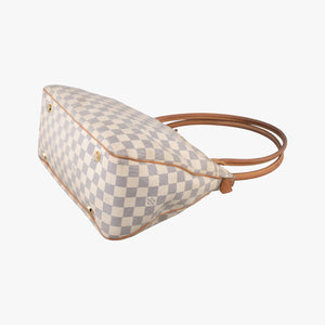 Pre-owned Louis Vuitton Figheri PM Azur Damier Canvas N41176 shoulderbag | stylenewstar