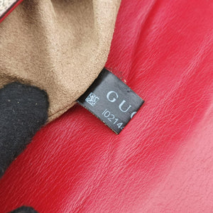 Pre-owned Gucci Padlock Guccissima Beige×Red×Multicolour PVC coated canvas×Leather 453189 shoulderbag | stylenewstar