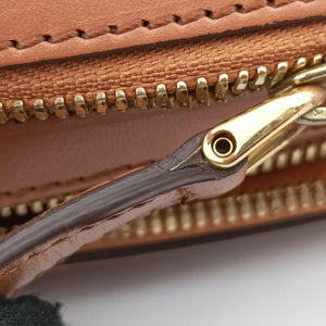Secondhand MCM Logogram business Brown Leather handbag | stylenewstar