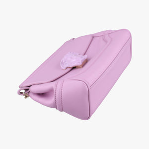 Pre-owned VERSACE Palazzo Empire Medusa Pink Leather shoulderbag | stylenewstar