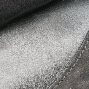 Vintage Gucci Tiger Head Black Suede×leather 001.41 shoulderbag | stylenewstar