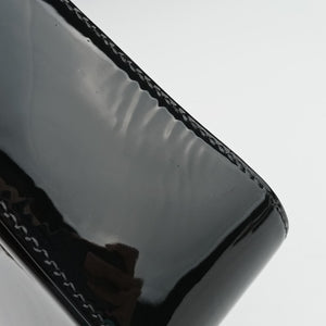 Pre-owned Prada Re-Edition Black Patent leather shoulderbag | stylenewstar
