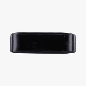 Pre-owned Prada Re-Edition Black Patent leather shoulderbag | stylenewstar