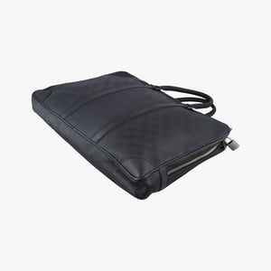 Pre-owned Louis Vuitton Porte-Document Voyage onyx Damier Infini N41146 handbag | stylenewstar