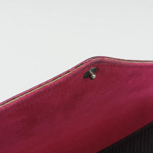 Pre-owned Louis Vuitton Pochette Felice Noir×Pink Epi M64579 shoulderbag | stylenewstar
